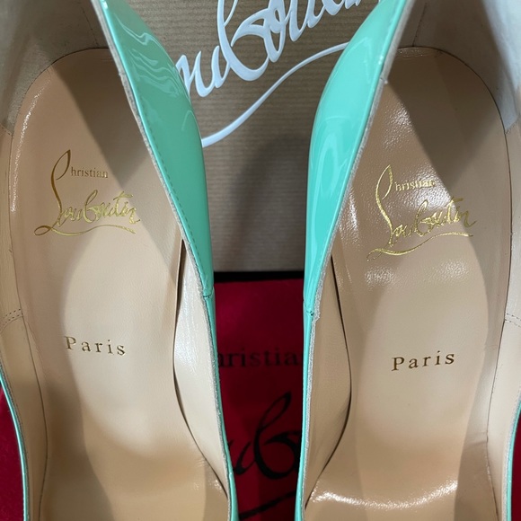 Never Used- Christian Louboutin So Kate Mint 120mm - Picture 12 of 15